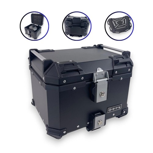 Motorradkoffer pro3 alu - motorradkoffer, l