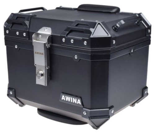 Schwarz topcase liter gs - schwarz,